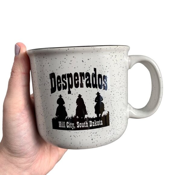 Other - Desperados Hill City South Dakota Speckled Mug Ceramic